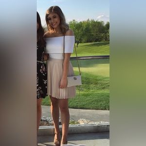 Aritzia Babaton Pleated Skirt